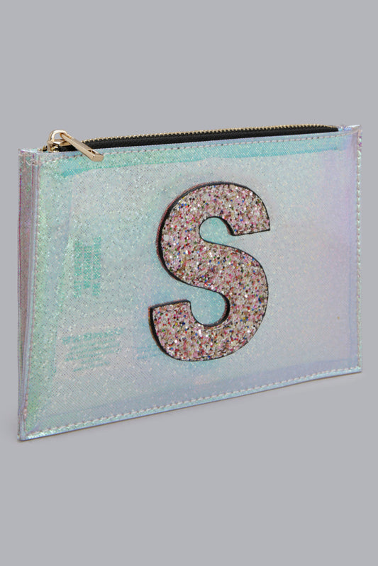 Redtag-Multicolour--Alphabet-Pouches-Colour:Assorted,-Deals:20%OFF,-Filter:Women's-Accessories,-New-In,-New-In-Women-ACC,-Non-Sale,-W21A,-Women-Handbags-Women-