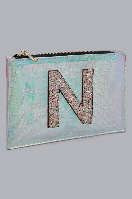 Redtag-Multicolour--Alphabet-Pouches-Colour:Assorted,-Deals:20%OFF,-Filter:Women's-Accessories,-New-In,-New-In-Women-ACC,-Non-Sale,-W21A,-Women-Handbags-Women-