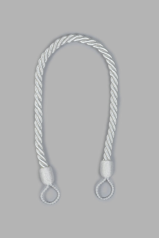 Redtag-Ivory-Twisted-Tie-Back-Colour:Ivory,-Deals:B2G1,-Filter:Home-Bedroom,-HMW-BED-Curtains,-New-In-HMW-BED,-Non-Sale,-Section:Homewares,-W21O-Home-Bedroom-