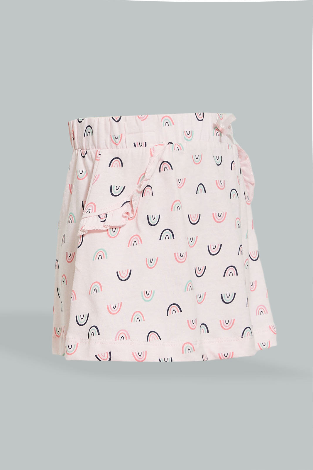 Assorted Rainbow Print Skirt (2 Pcs)