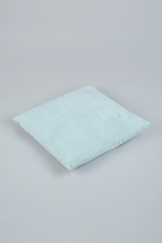 Teal Pinsonic Square Cushion