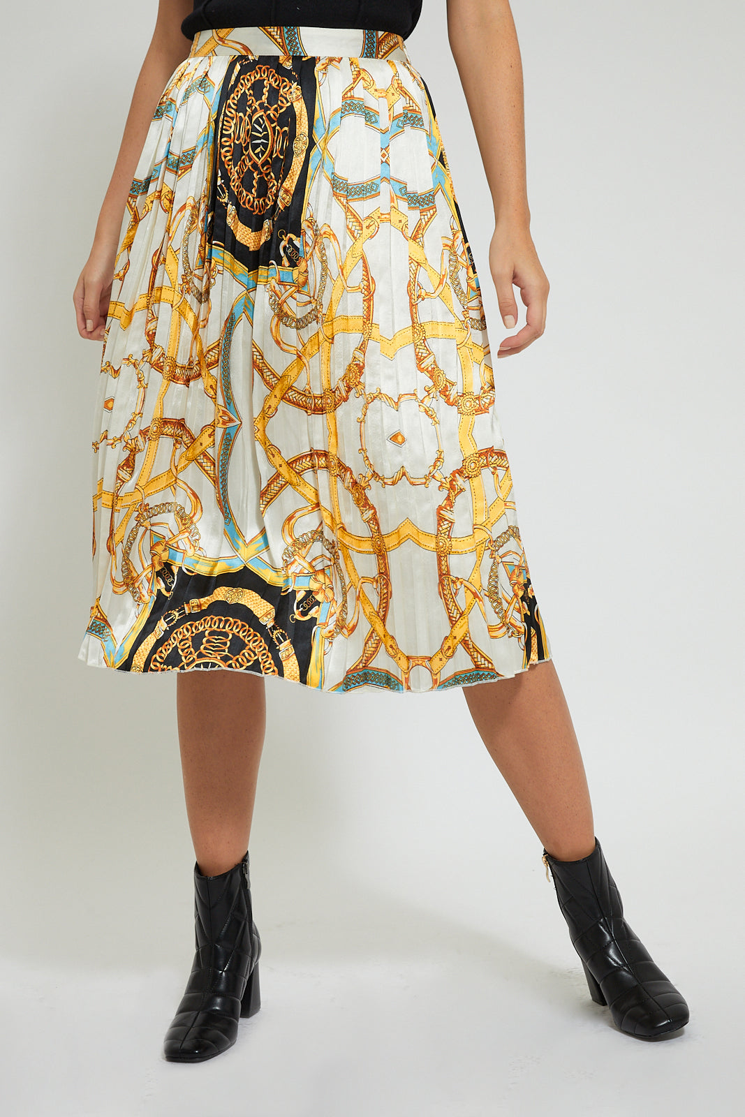 Redtag-Assorted-Pleated-Skirt-Skirts-Women's-