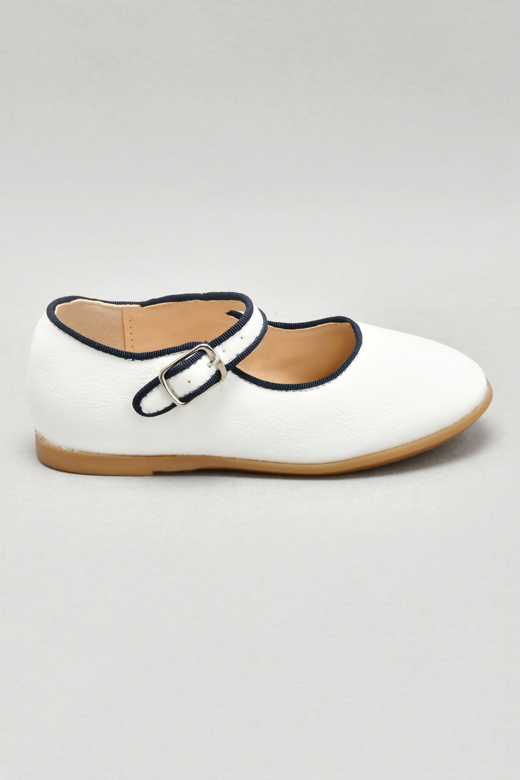 White Striped Ballerina