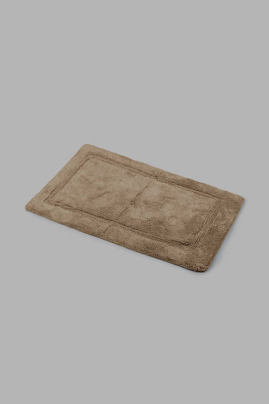 Redtag-Brown-Tufted-Bath-Mat-Bathmats-Home-Bathroom-