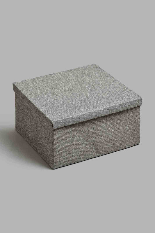Redtag-Beige-Storage-Box-With-Lid-Storage-Boxes-Home-Bathroom-