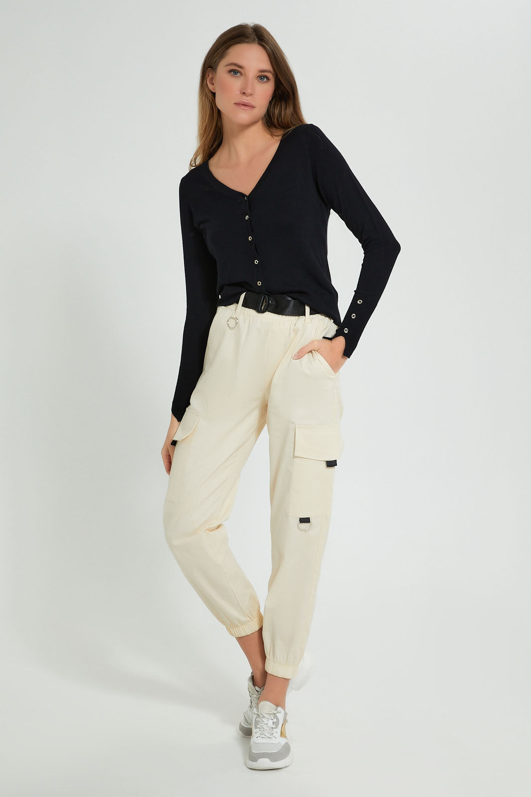 Redtag-Ivory-Belted-Cargo-Jean-Jeans-Baggy-Fit-Women's-