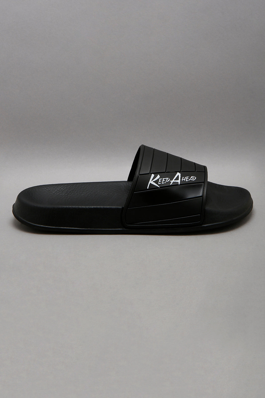 Black Embossed Slide