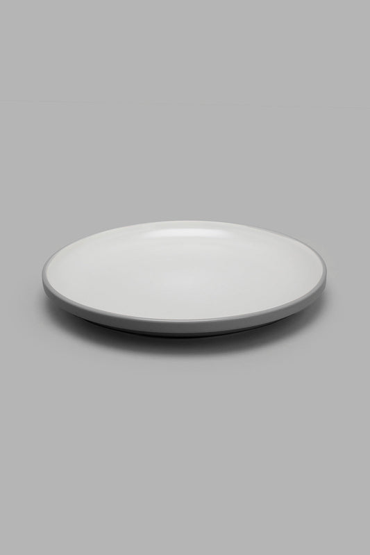 Redtag-Grey-Dinner-Plate-Colour:Grey,-Filter:Home-Dining,-HMW-DIN-Plates,-New-In,-New-In-HMW-DIN,-Non-Sale,-Section:Homewares,-W21B-Home-Dining-