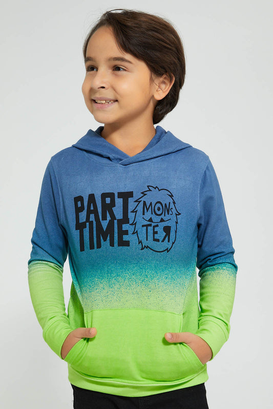 Redtag-Blue-Dip-Dye-Hooded-Sweatshirt-Boys-Sweatshirts,-Colour:Blue,-Filter:Boys-(2-to-8-Yrs),-New-In,-New-In-BOY,-Non-Sale,-Section:Kidswear,-W21A-Boys-