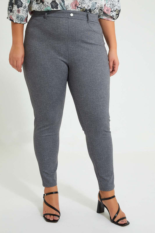 Grey Skinny Trouser