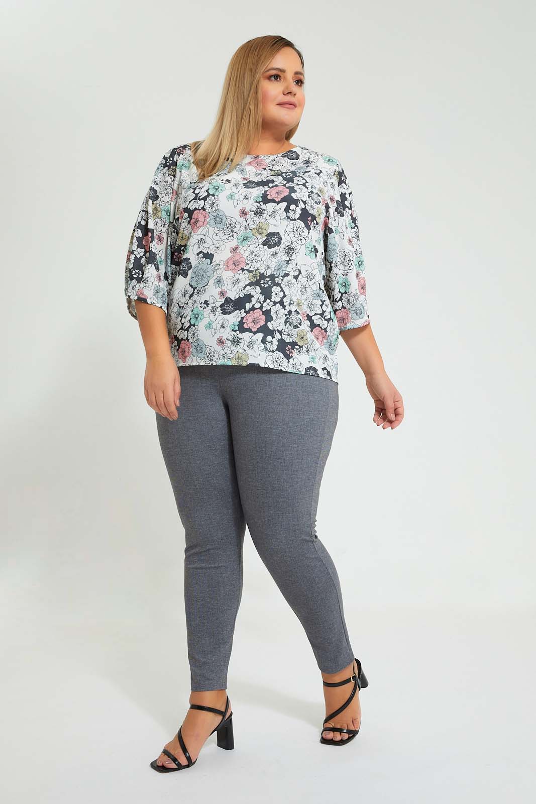 Grey Skinny Trouser