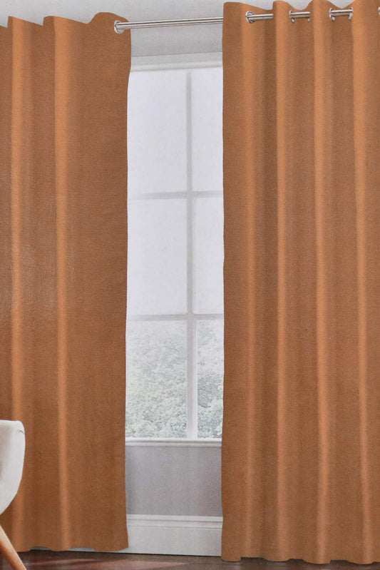 Redtag-Grey-Plain-Curtain-With-Lining-(2-Piece)-Curtains-Home-Bedroom-
