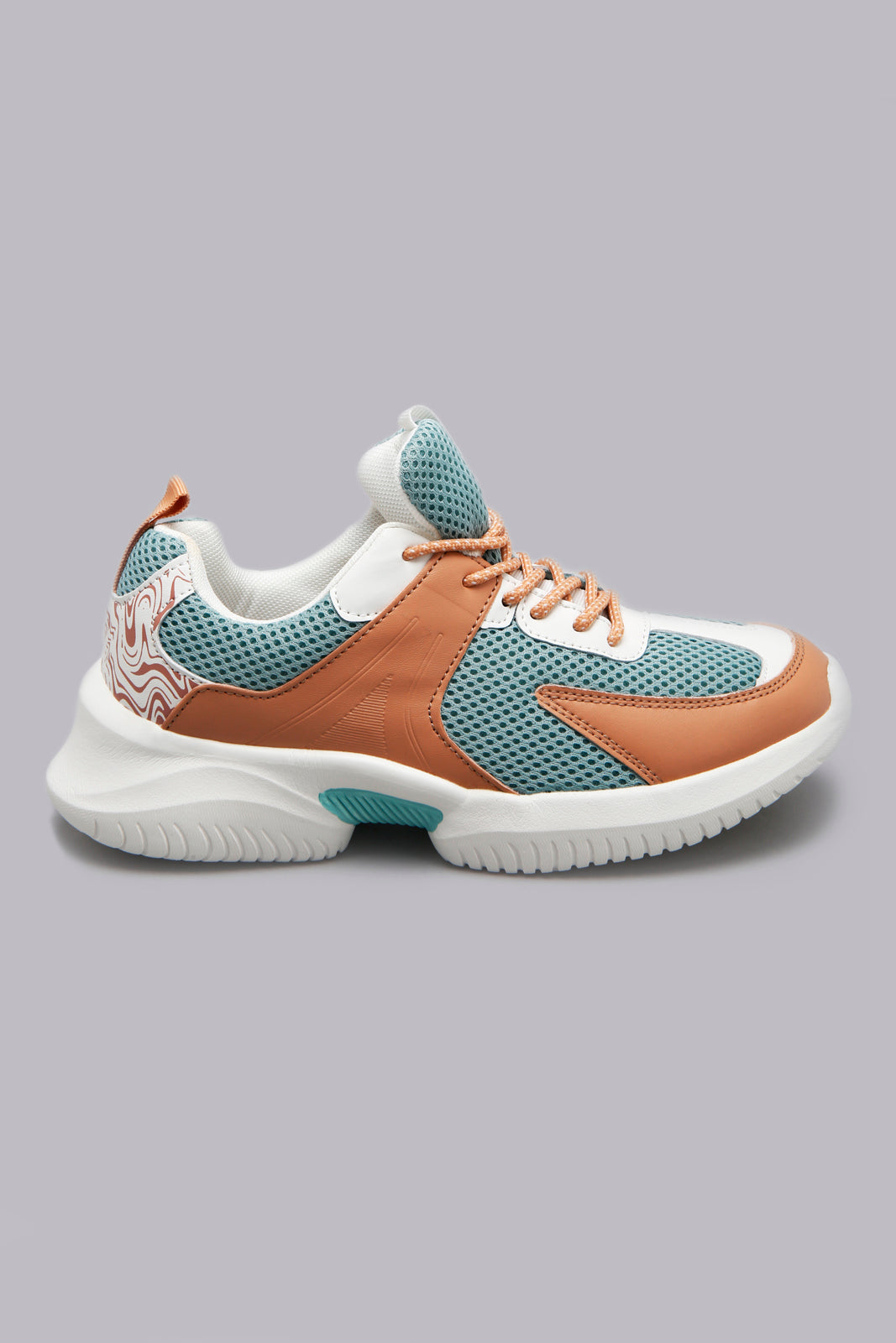 Multicolour Lace Up Sneaker