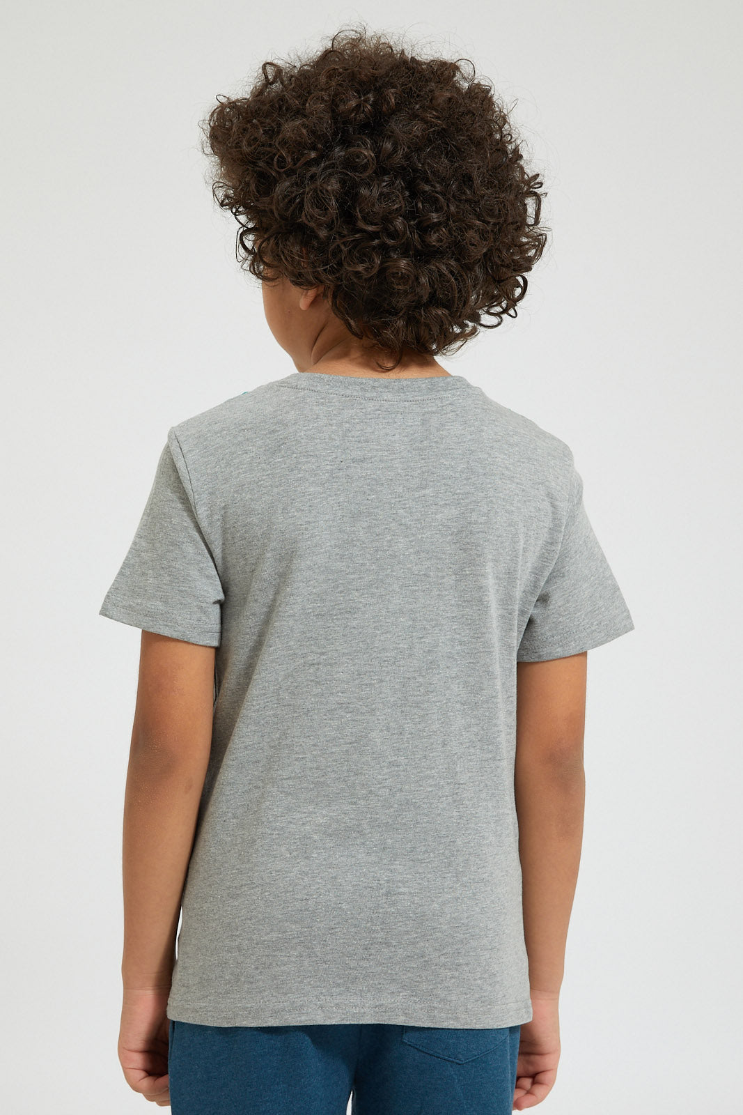 Grey Marl Lizard T-Shirt