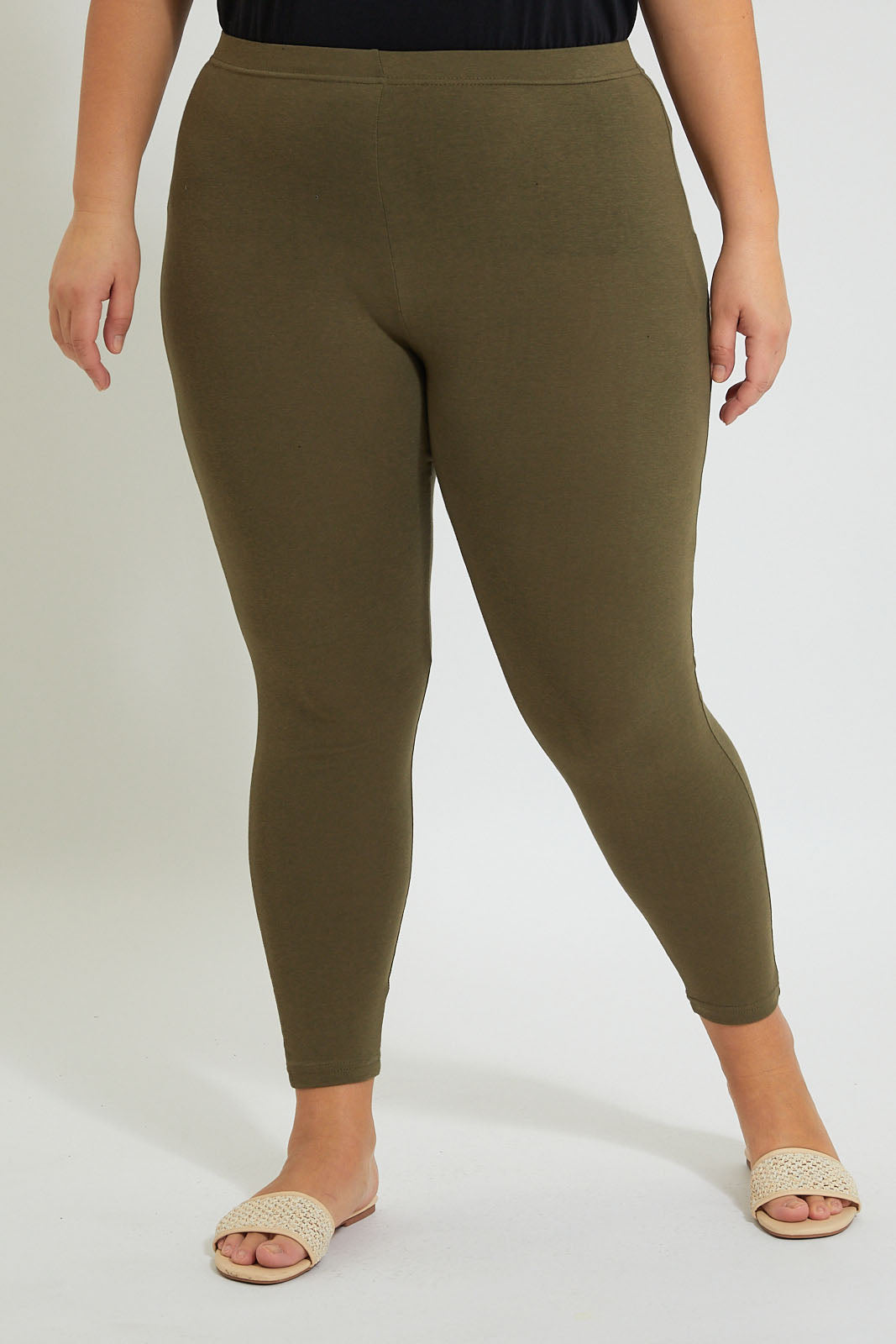 Olive Basic Legging