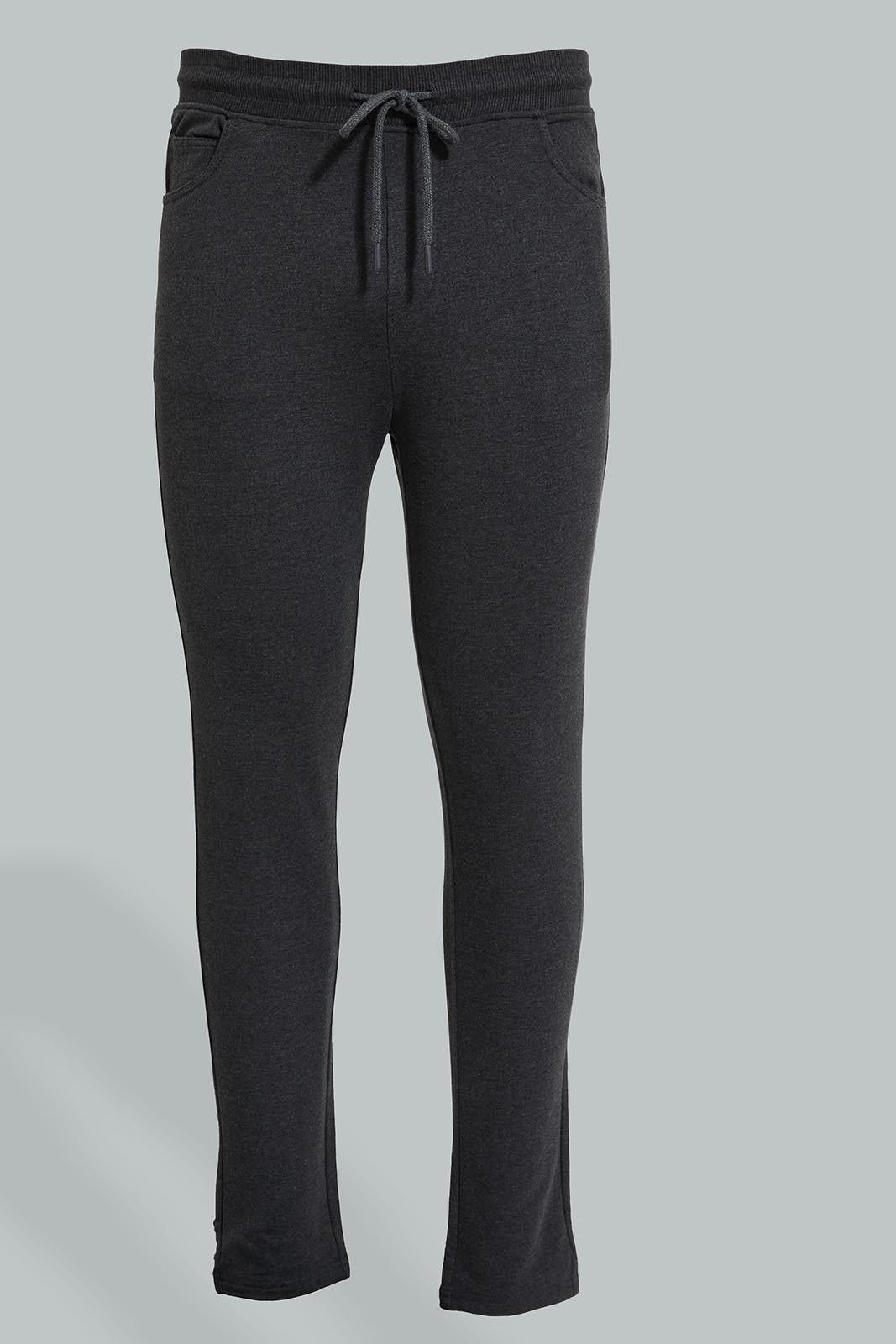 Redtag-Charcoal-Stretch-Pull-Ons-Colour:Charcoal,-Filter:Men's-Clothing,-Men-Joggers,-New-In,-New-In-Men,-Non-Sale,-Section:Men,-TBL,-W21B-Men's-