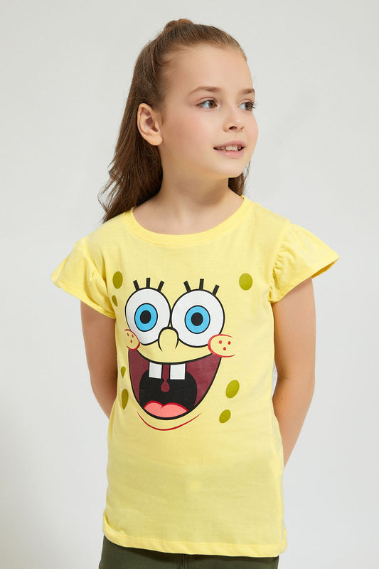 Yellow SpongeBob T-Shirt