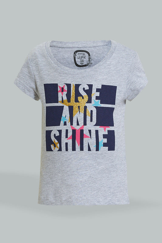 Grey Graphic T-Shirt