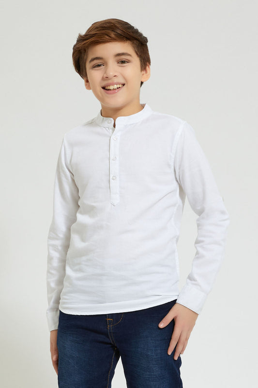 White Kurta Shirt