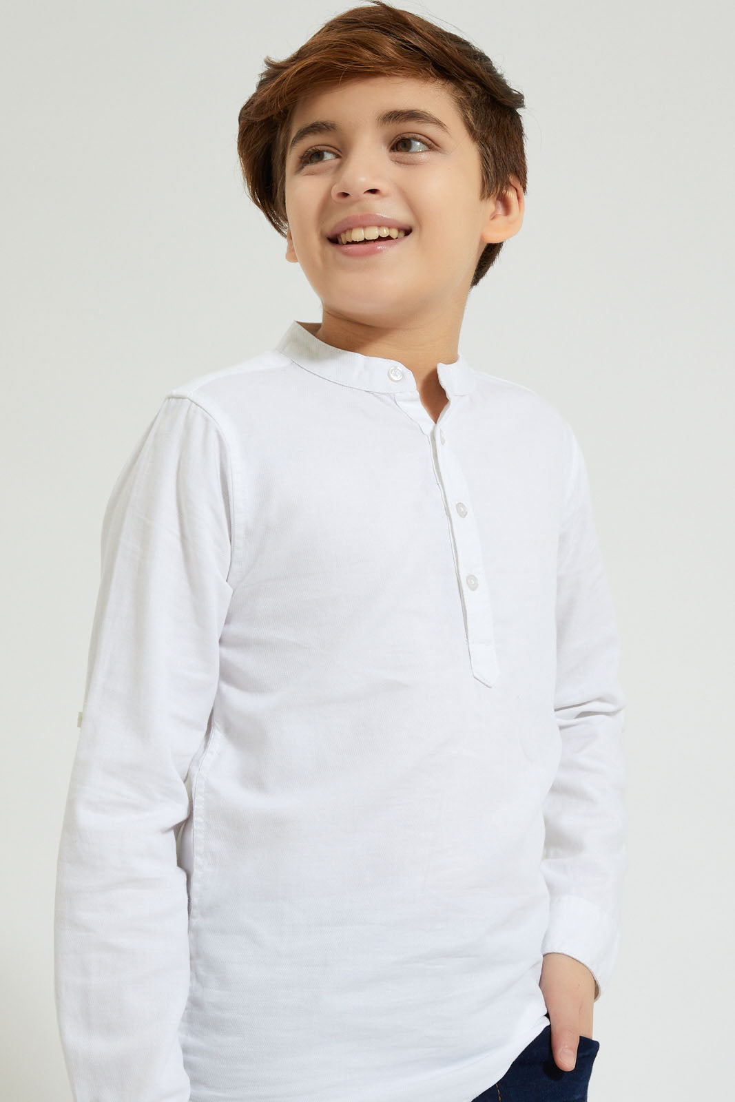 White Kurta Shirt