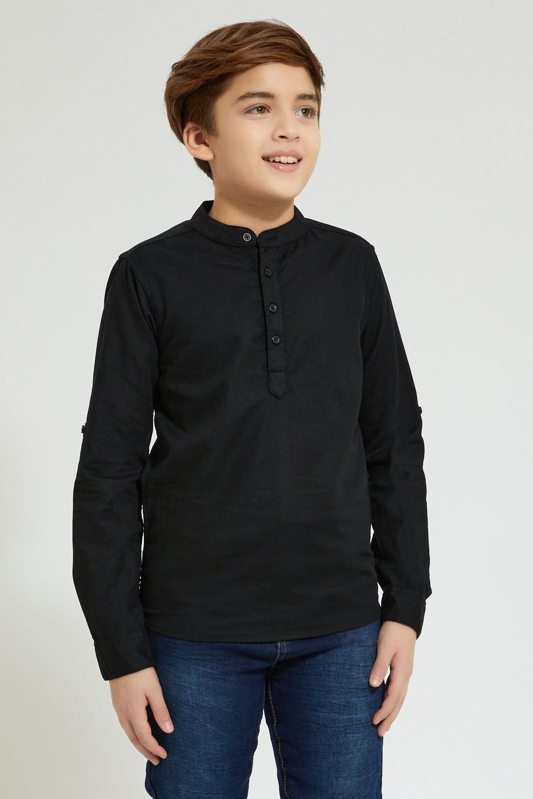 Black Kurta Shirt
