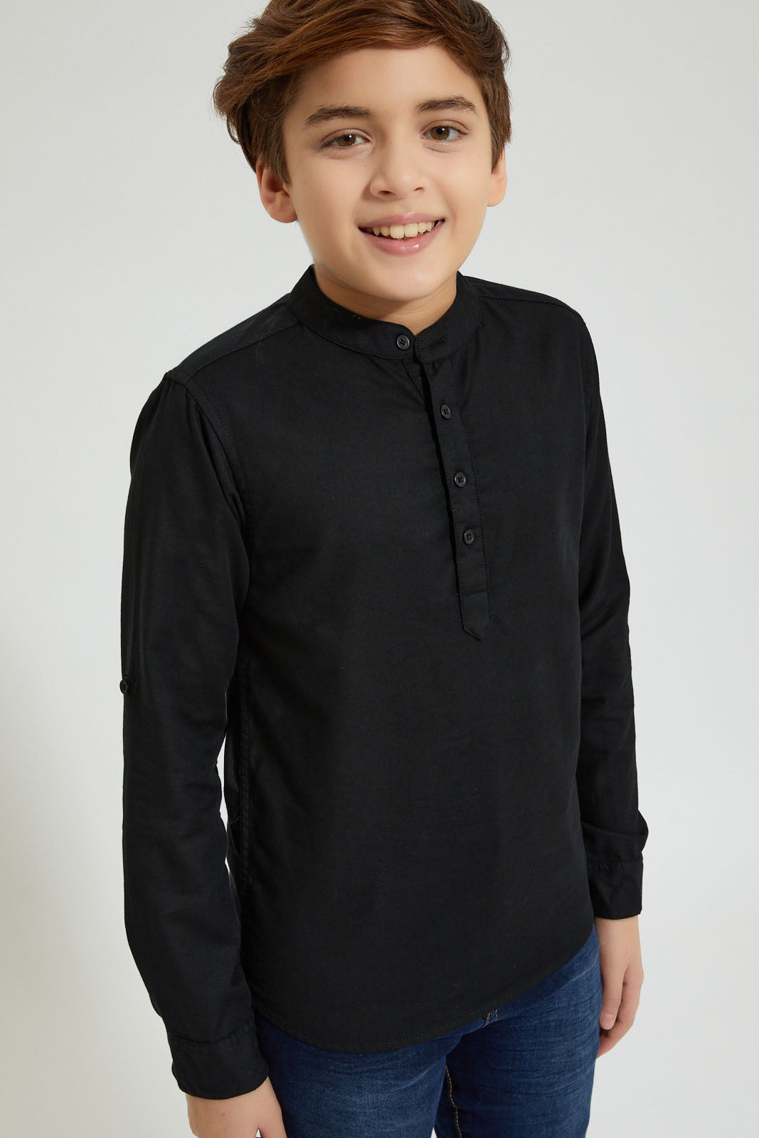 Black Kurta Shirt