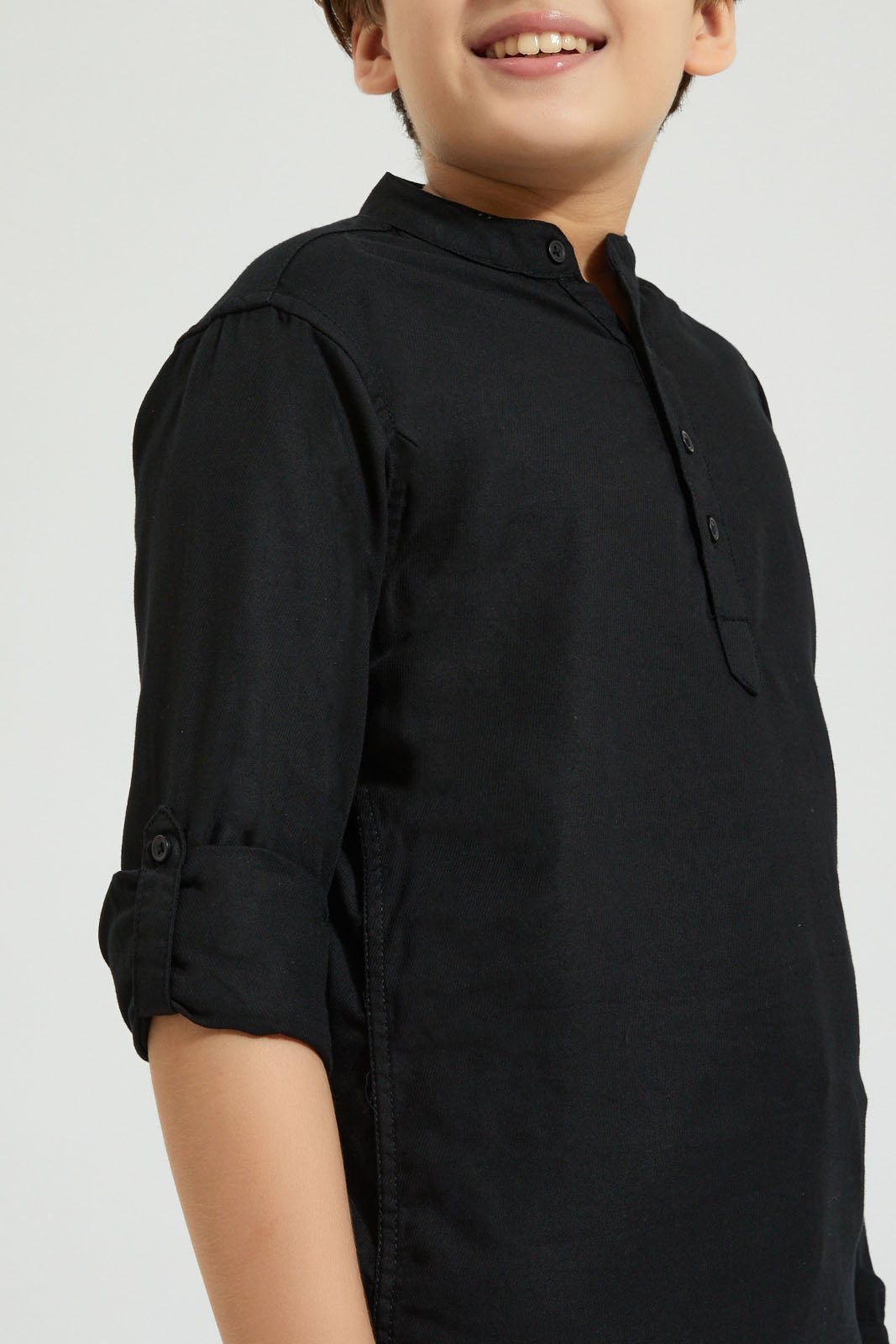 Black Kurta Shirt