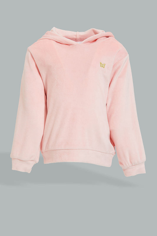 Redtag-Pink-Pullover-Velour-Sweatshirt-Colour:Pink,-Filter:Infant-Girls-(3-to-24-Mths),-Infant-Girls-Sweatshirts,-New-In,-New-In-ING,-Non-Sale,-Section:Kidswear,-TBL,-W21B-Infant-Girls-3 to 24 Months