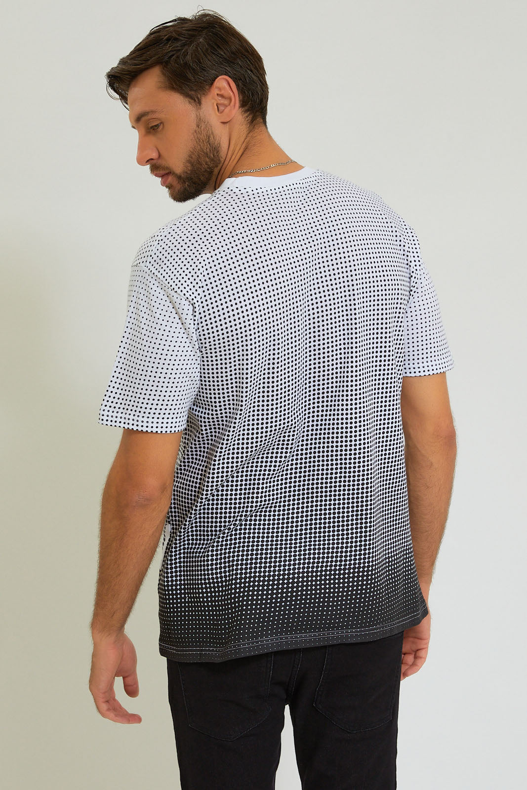 White Printed T-Shirt