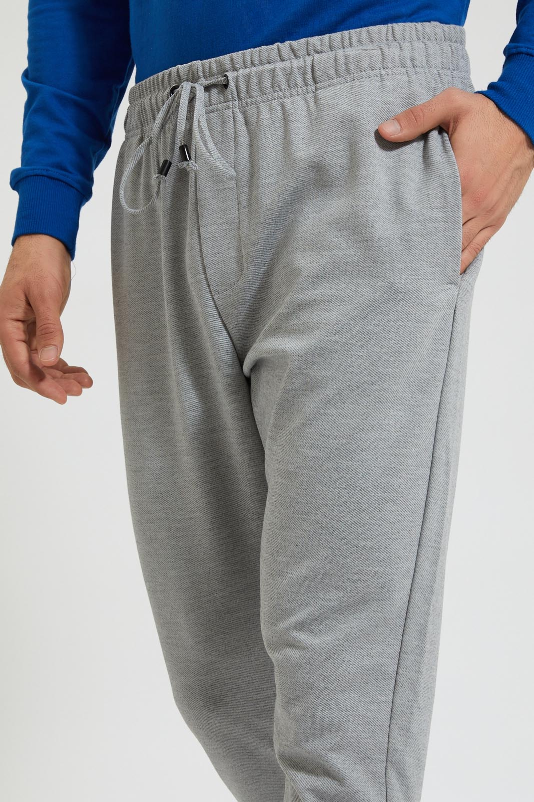 Redtag-Grey-Pull-On-Pant-Joggers-Men's-