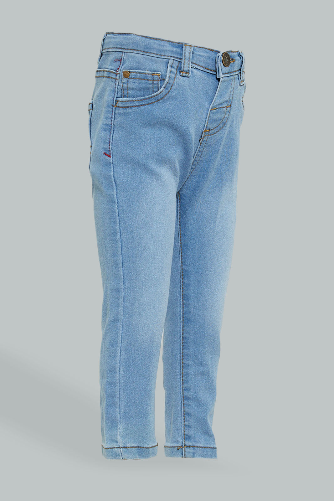 Blue 5-Pocket Denim Jean