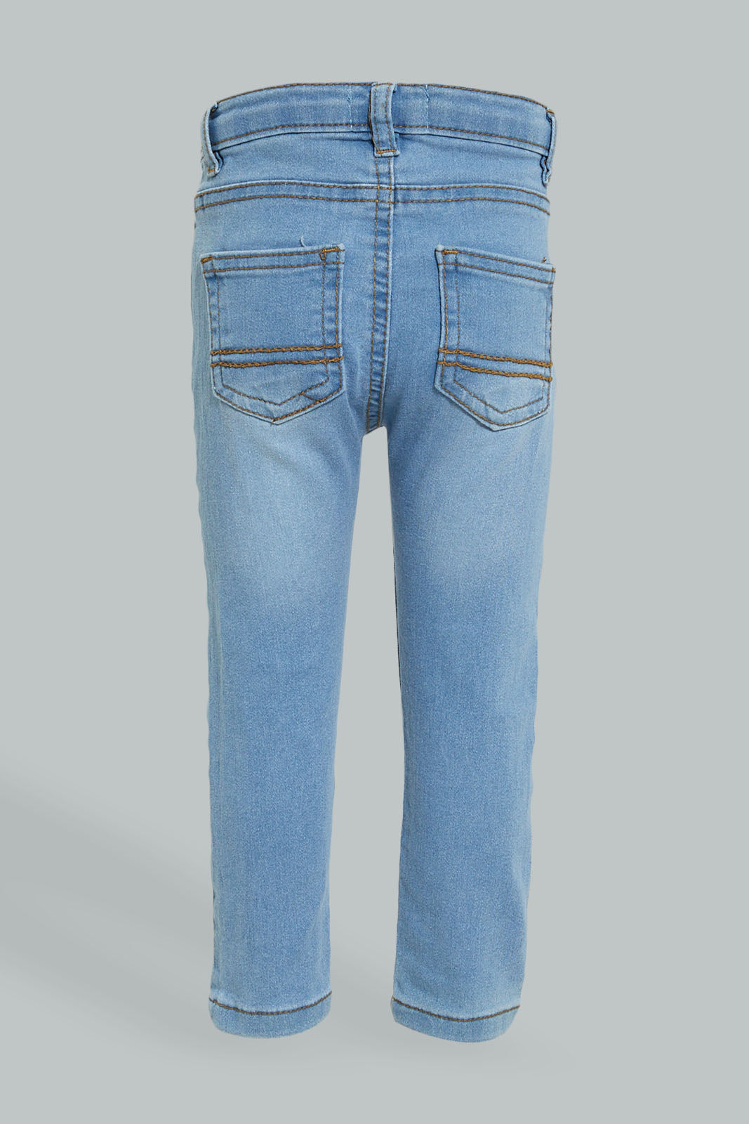 Blue 5-Pocket Denim Jean