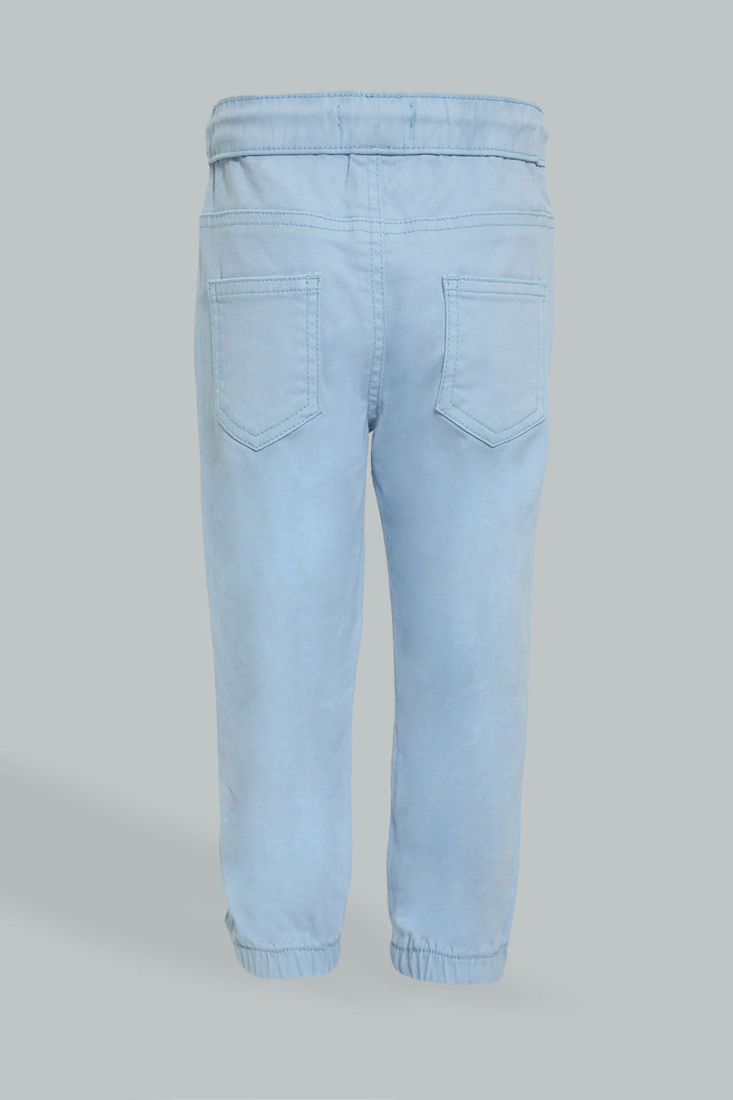 Blue Twill Jogger