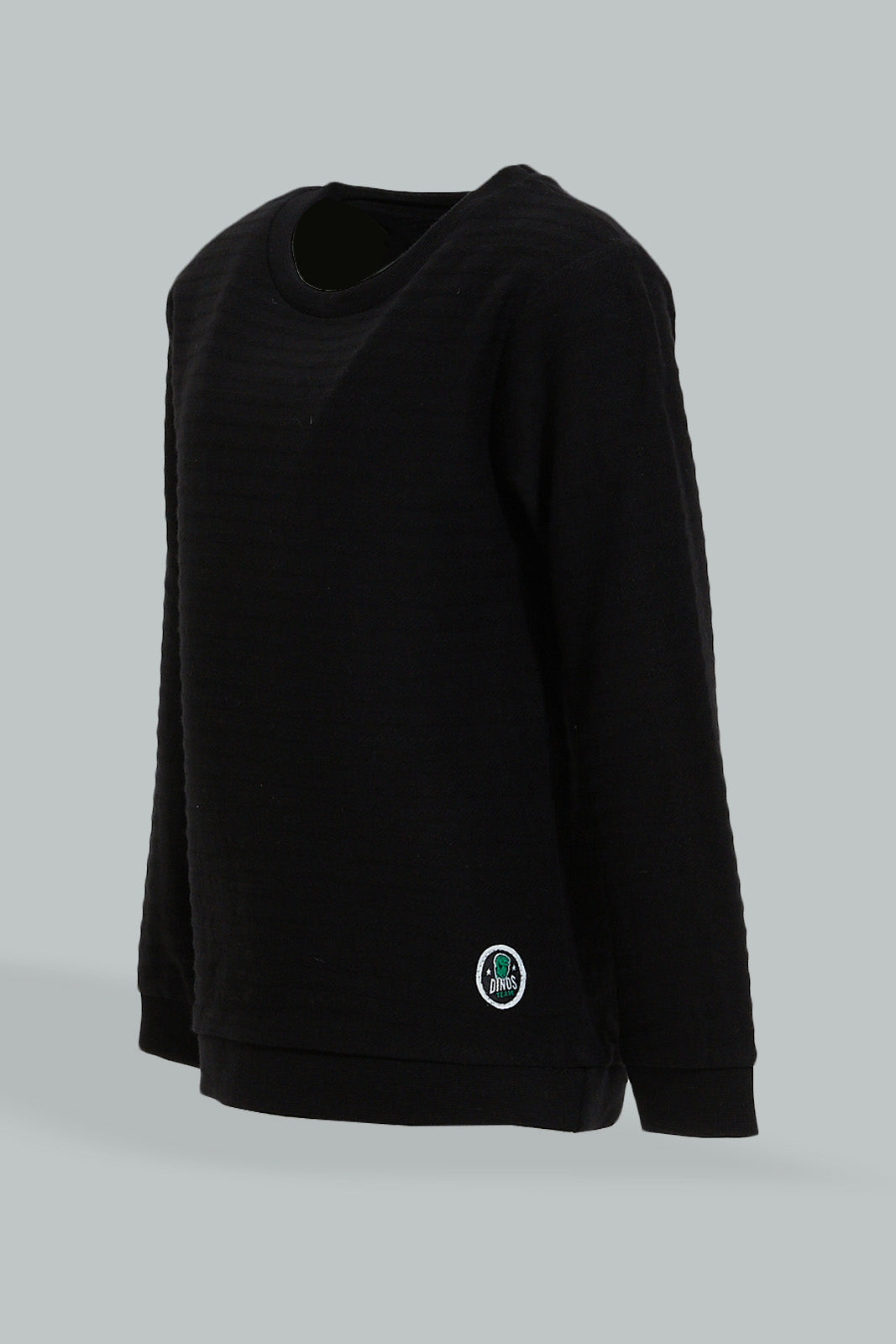 Black Jacquard T-Shirt
