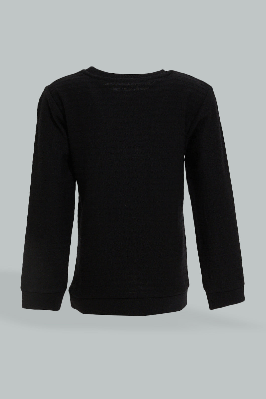 Black Jacquard T-Shirt