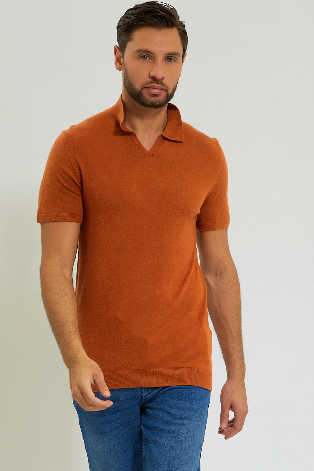 Rust Polo Shirt