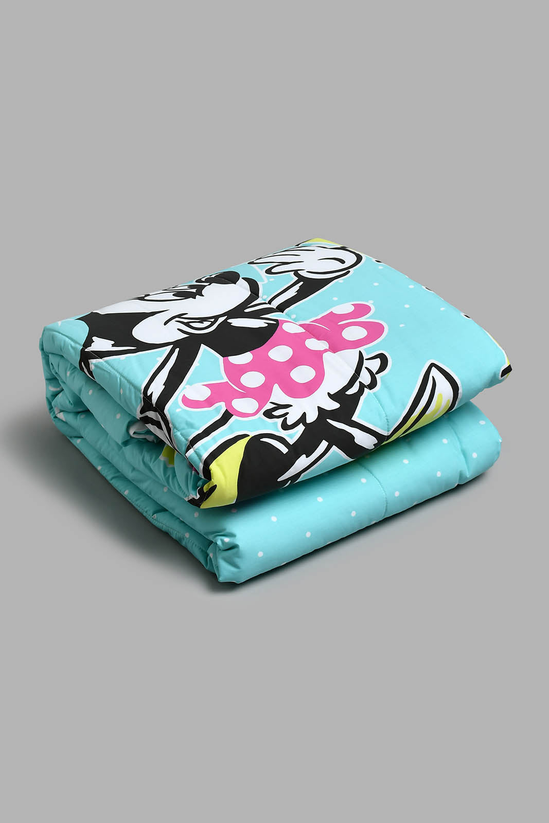 Redtag-Multi-Colour-Minnie-3-Piece-Comforter-Set-Kids-Comforters-Home-Bedroom-