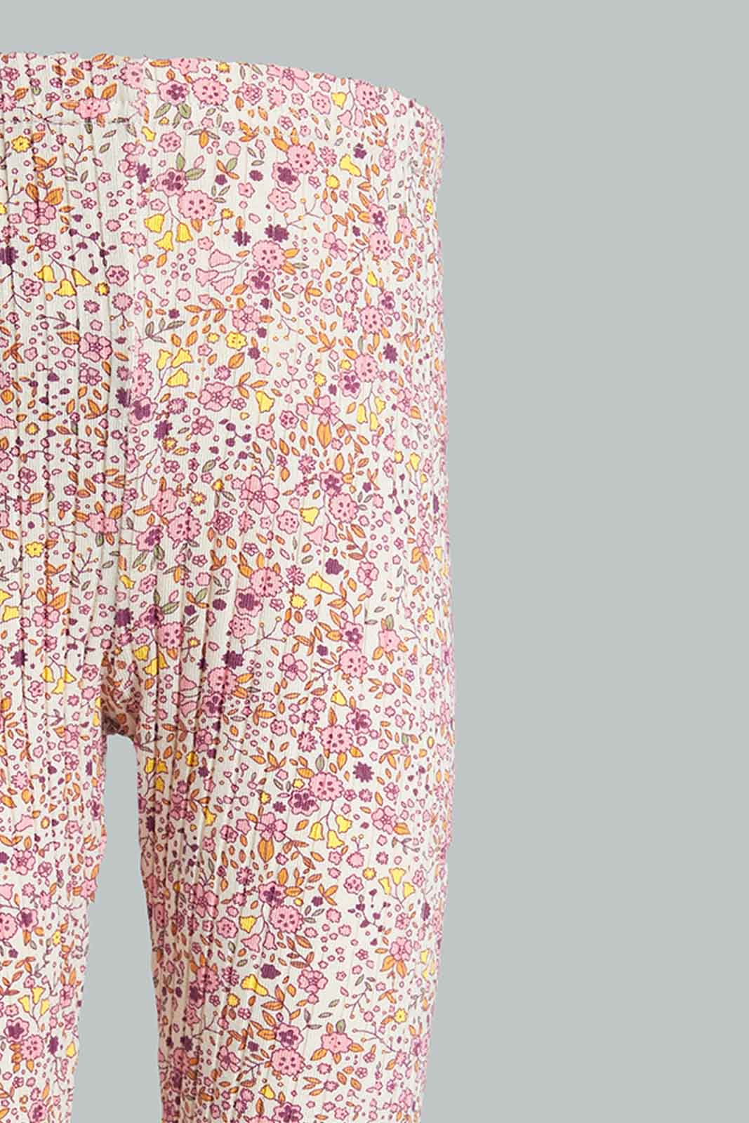 Redtag-Printed-Rib-Legging-Colour:Assorted,-Filter:Infant-Girls-(3-to-24-Mths),-Infant-Girls-Leggings,-New-In,-New-In-ING,-Non-Sale,-Section:Kidswear,-TBL,-W21B-Infant-Girls-3 to 24 Months