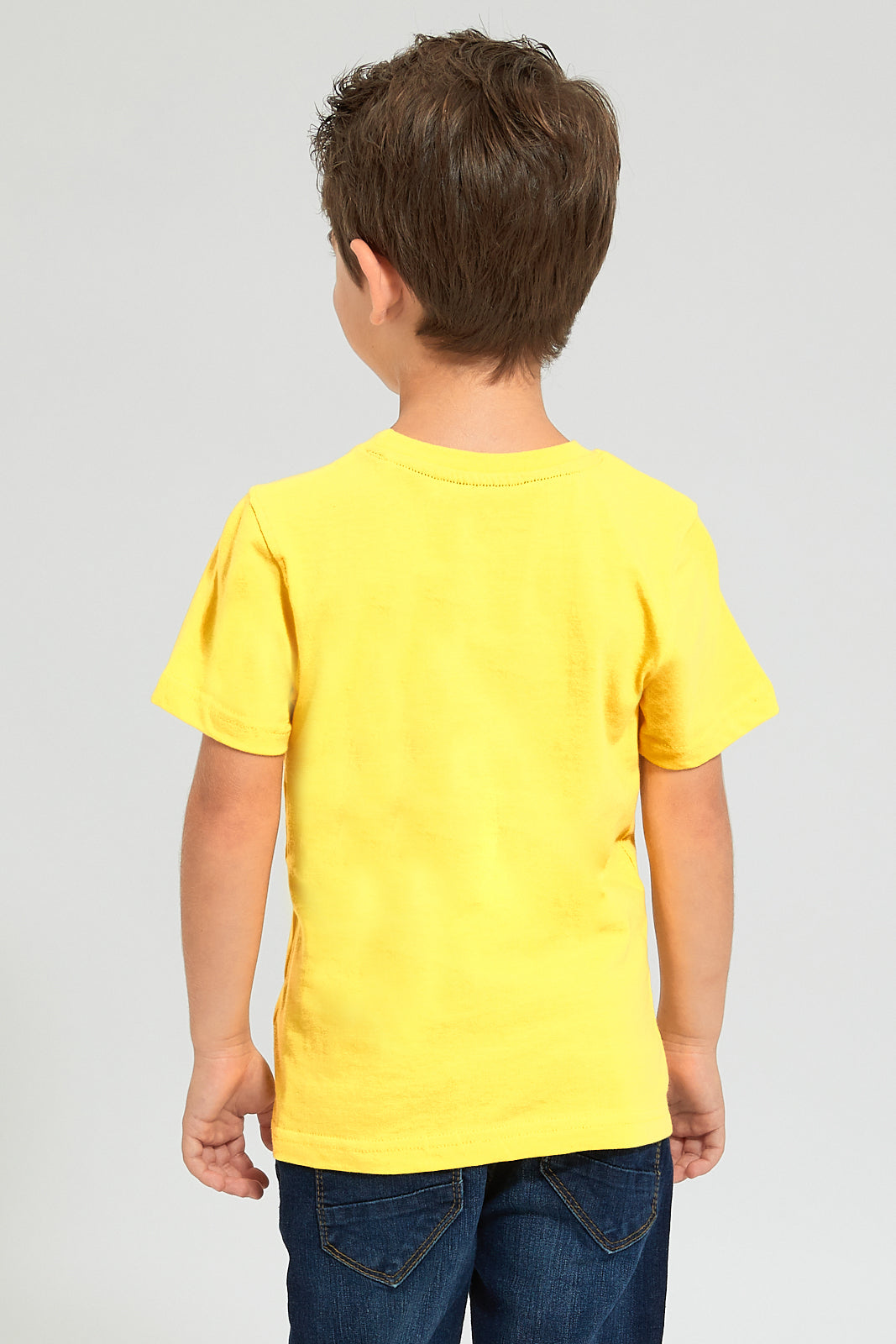 Yellow Ninja Turtles Printed T-Shirt