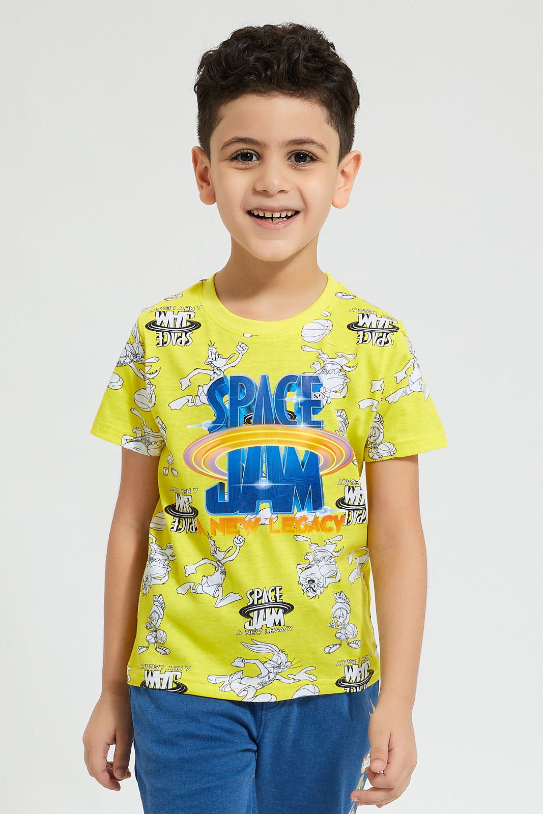 Yellow Space Jam T-Shirt