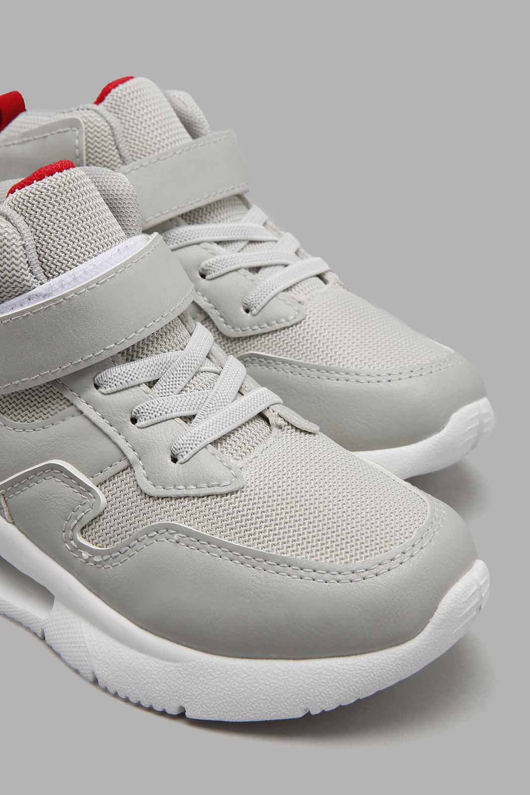 Redtag-Grey-High-Top-Boys-Trainers,-Character,-Colour:Mid-Grey,-Filter:Boys-Footwear-(3-to-5-Yrs),-New-In,-New-In-BOY-FOO,-Non-Sale,-W21B-Boys-3 to 5 Years