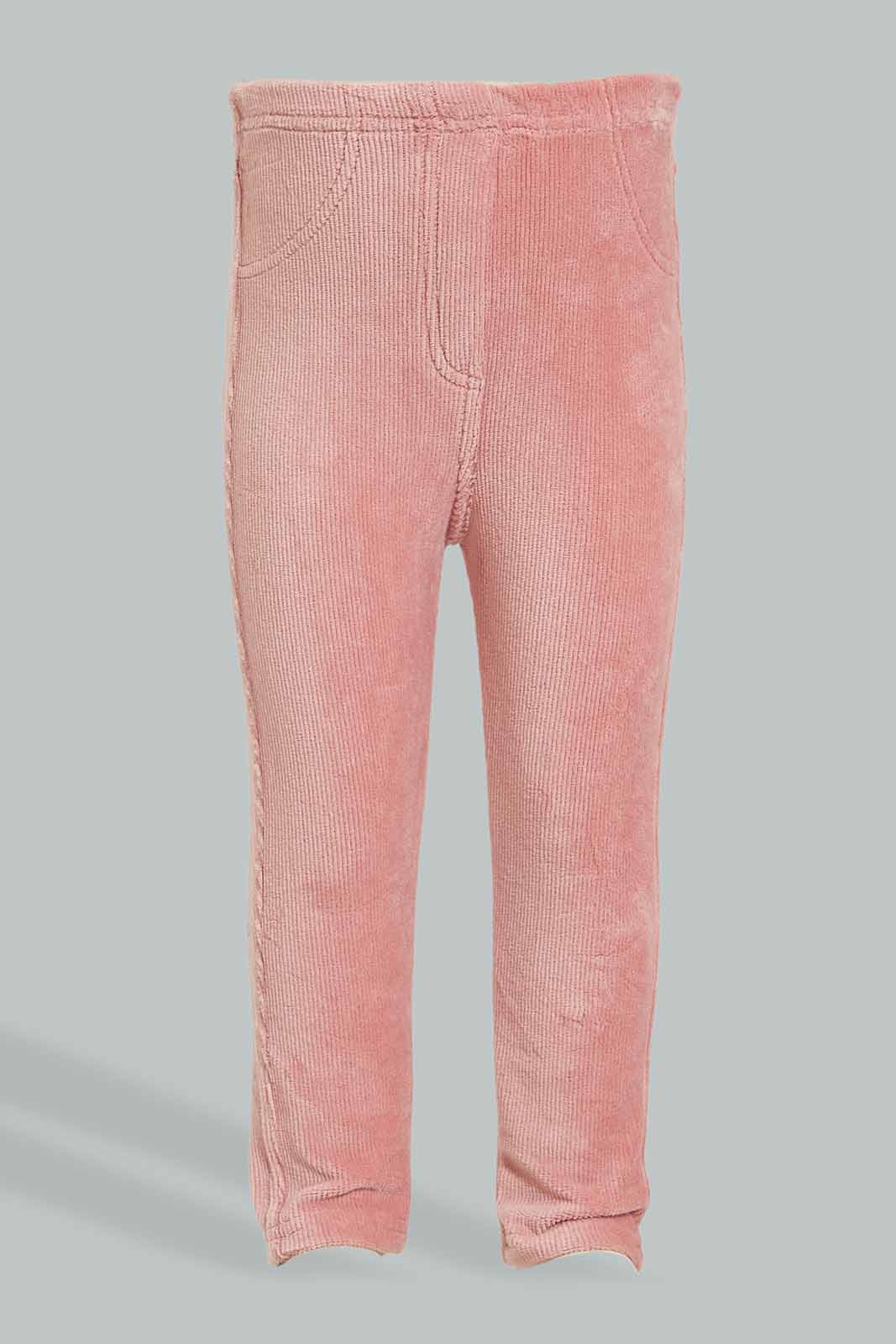 Redtag-Pink-Cord-Legging-Colour:Pink,-Filter:Infant-Girls-(3-to-24-Mths),-Infant-Girls-Leggings,-New-In,-New-In-ING,-Non-Sale,-Section:Kidswear,-TBL,-W21B-Infant-Girls-3 to 24 Months