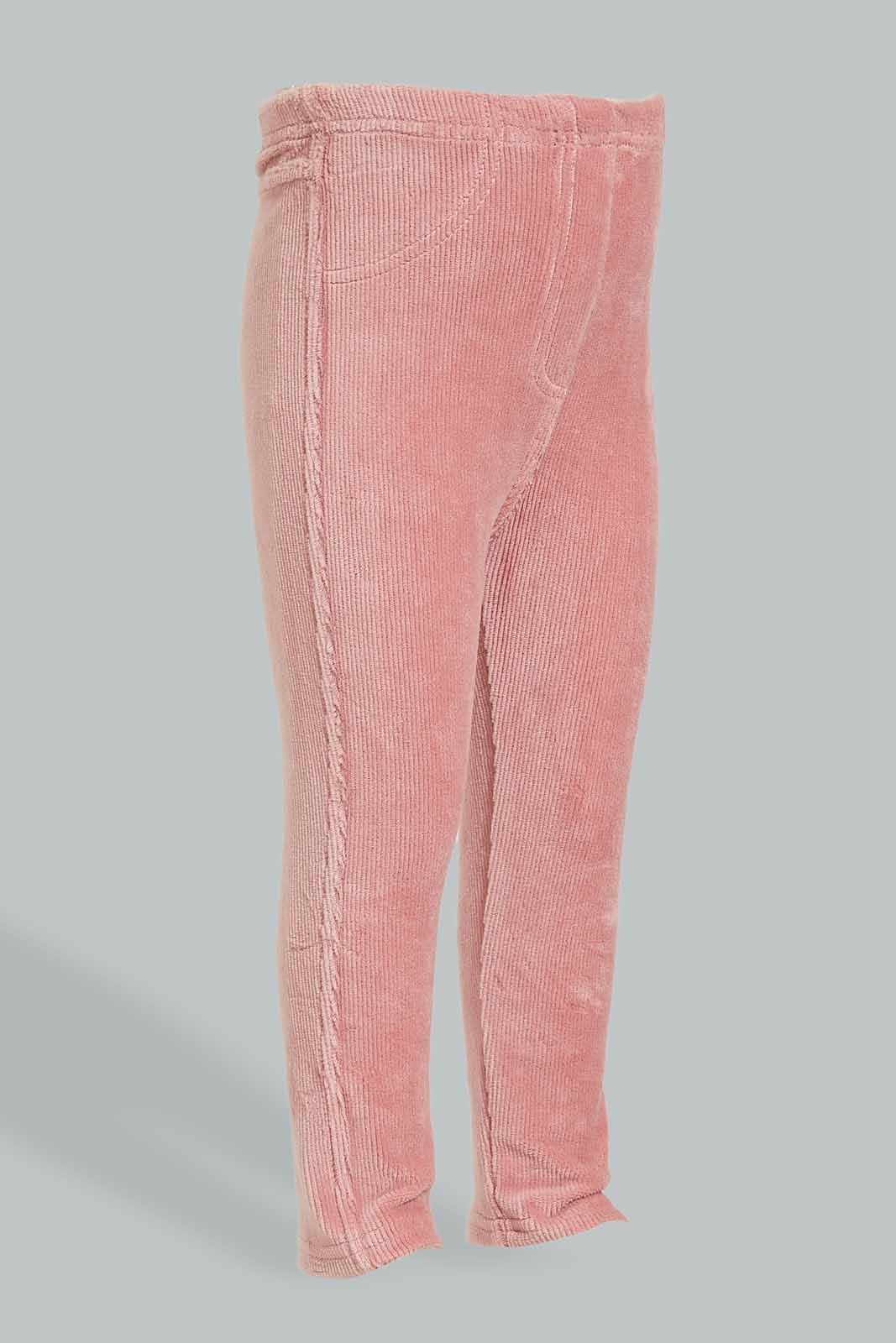 Redtag-Pink-Cord-Legging-Colour:Pink,-Filter:Infant-Girls-(3-to-24-Mths),-Infant-Girls-Leggings,-New-In,-New-In-ING,-Non-Sale,-Section:Kidswear,-TBL,-W21B-Infant-Girls-3 to 24 Months