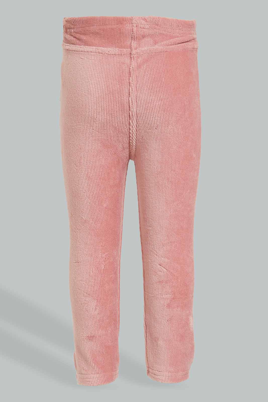 Redtag-Pink-Cord-Legging-Colour:Pink,-Filter:Infant-Girls-(3-to-24-Mths),-Infant-Girls-Leggings,-New-In,-New-In-ING,-Non-Sale,-Section:Kidswear,-TBL,-W21B-Infant-Girls-3 to 24 Months