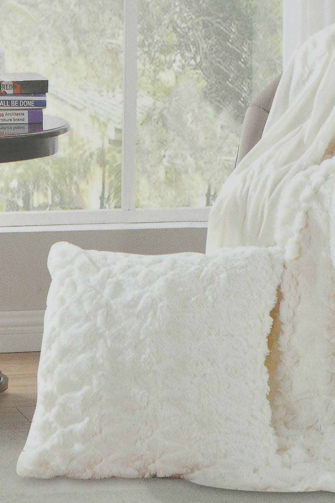 Redtag-White-Textured-Faux-Fur-Throw-Throws-Home-Bedroom-