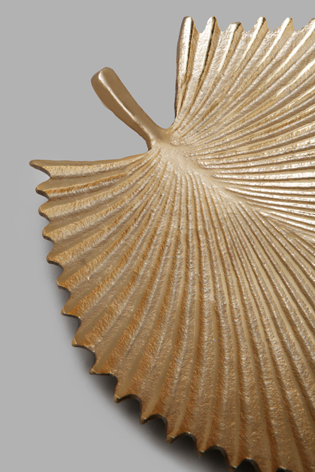 Gold Palm Leaf Decorative Tray