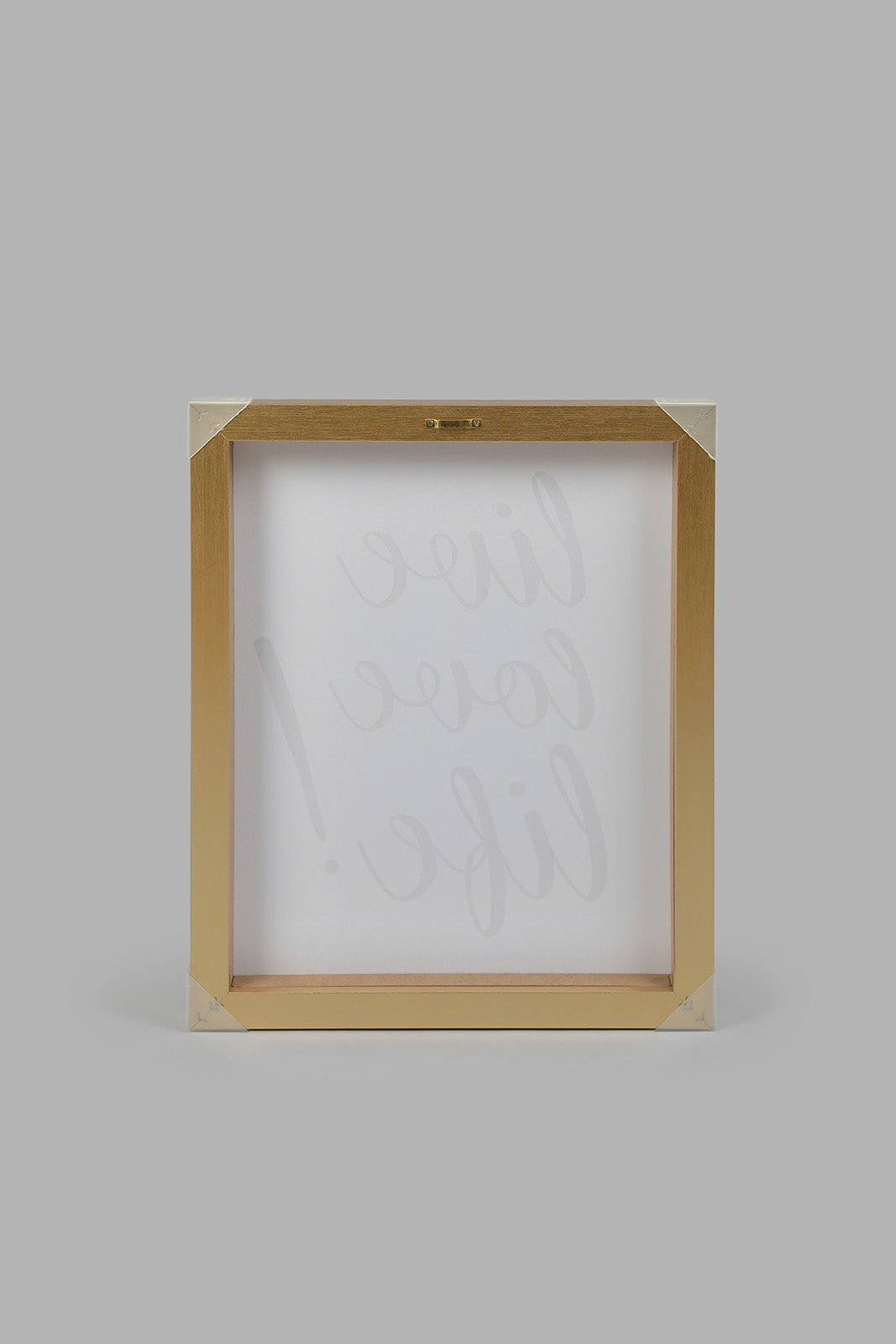 Redtag-Gold-Foil-Calligraphy-with-Floating-Wall-Frame-Wall-Arts-Home-Decor-
