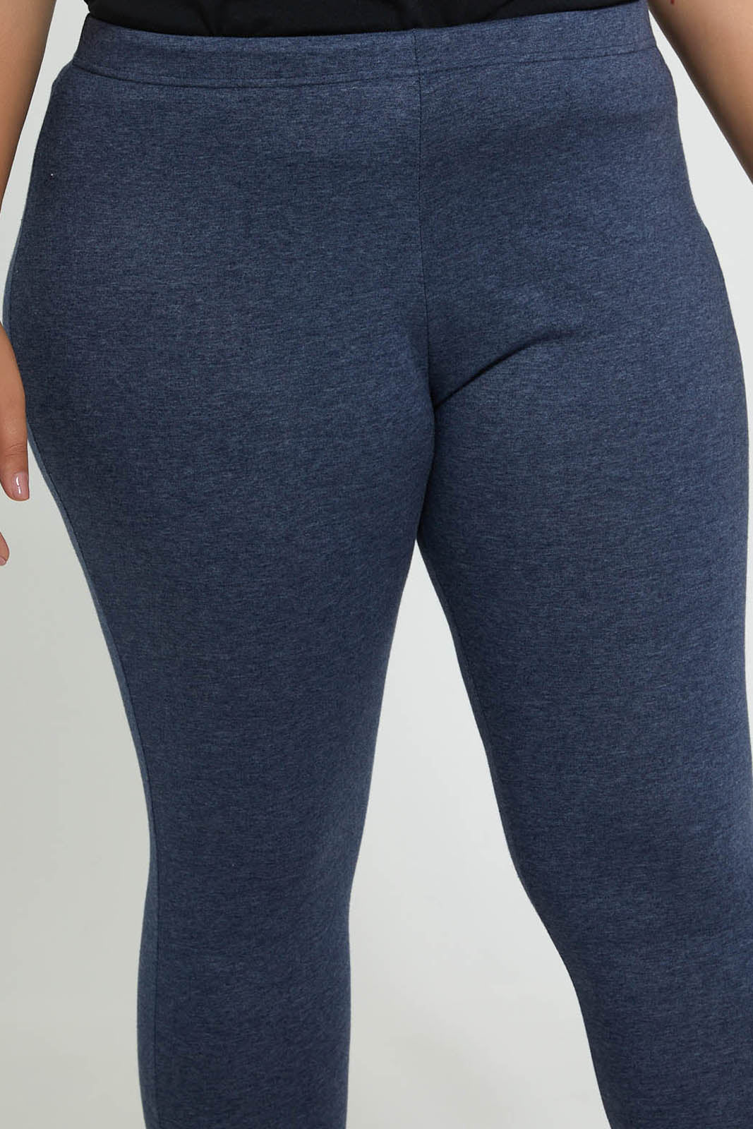 Navy/Burgundy Plain Legging (2 Piece)