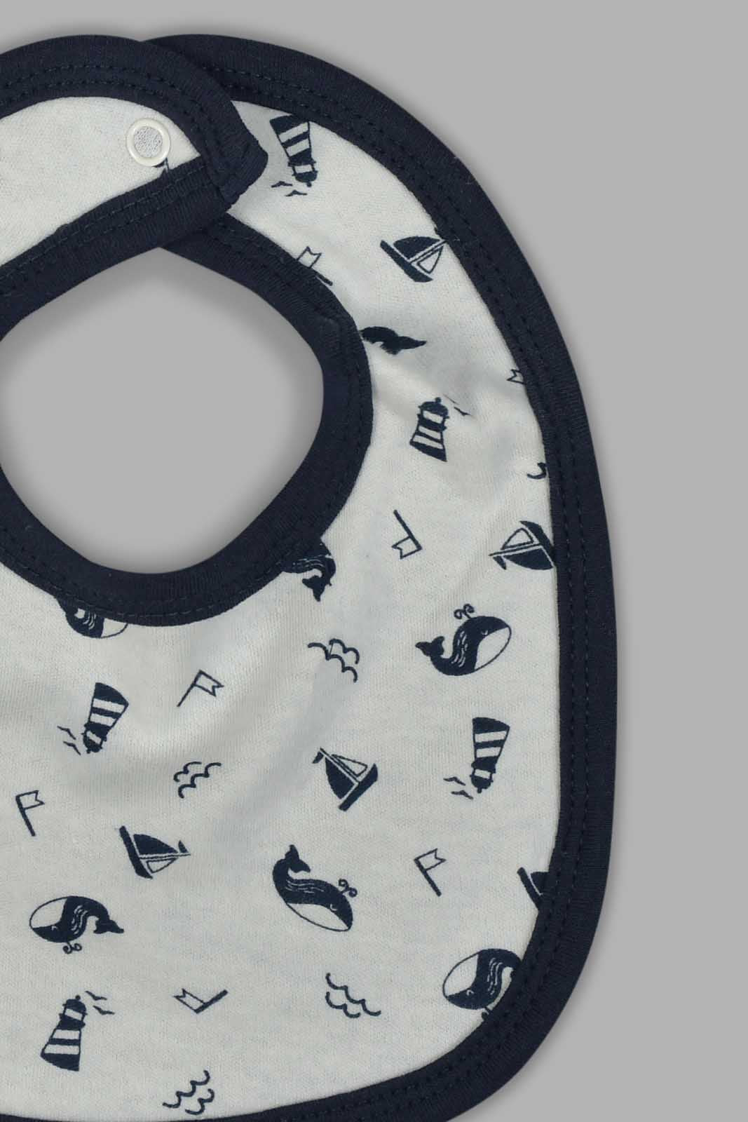 Redtag-Navy-Daddys-Little-Sailor-2-Piece-Pack-Bibs-Colour:Navy,-Filter:Baby-(0-to-12-Mths),-NBB-Bibs,-New-In,-New-In-NBB,-Non-Sale,-Section:Kidswear,-W21B-Baby-0 to 12 Months