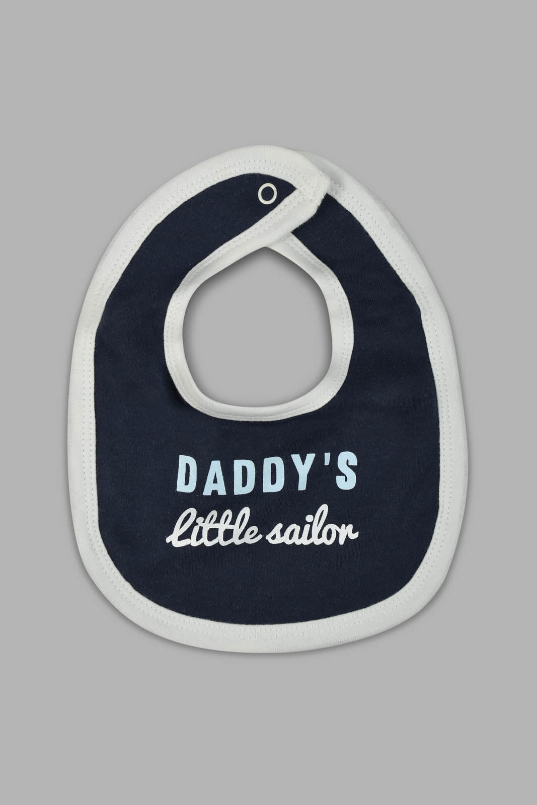 Redtag-Navy-Daddys-Little-Sailor-2-Piece-Pack-Bibs-Colour:Navy,-Filter:Baby-(0-to-12-Mths),-NBB-Bibs,-New-In,-New-In-NBB,-Non-Sale,-Section:Kidswear,-W21B-Baby-0 to 12 Months